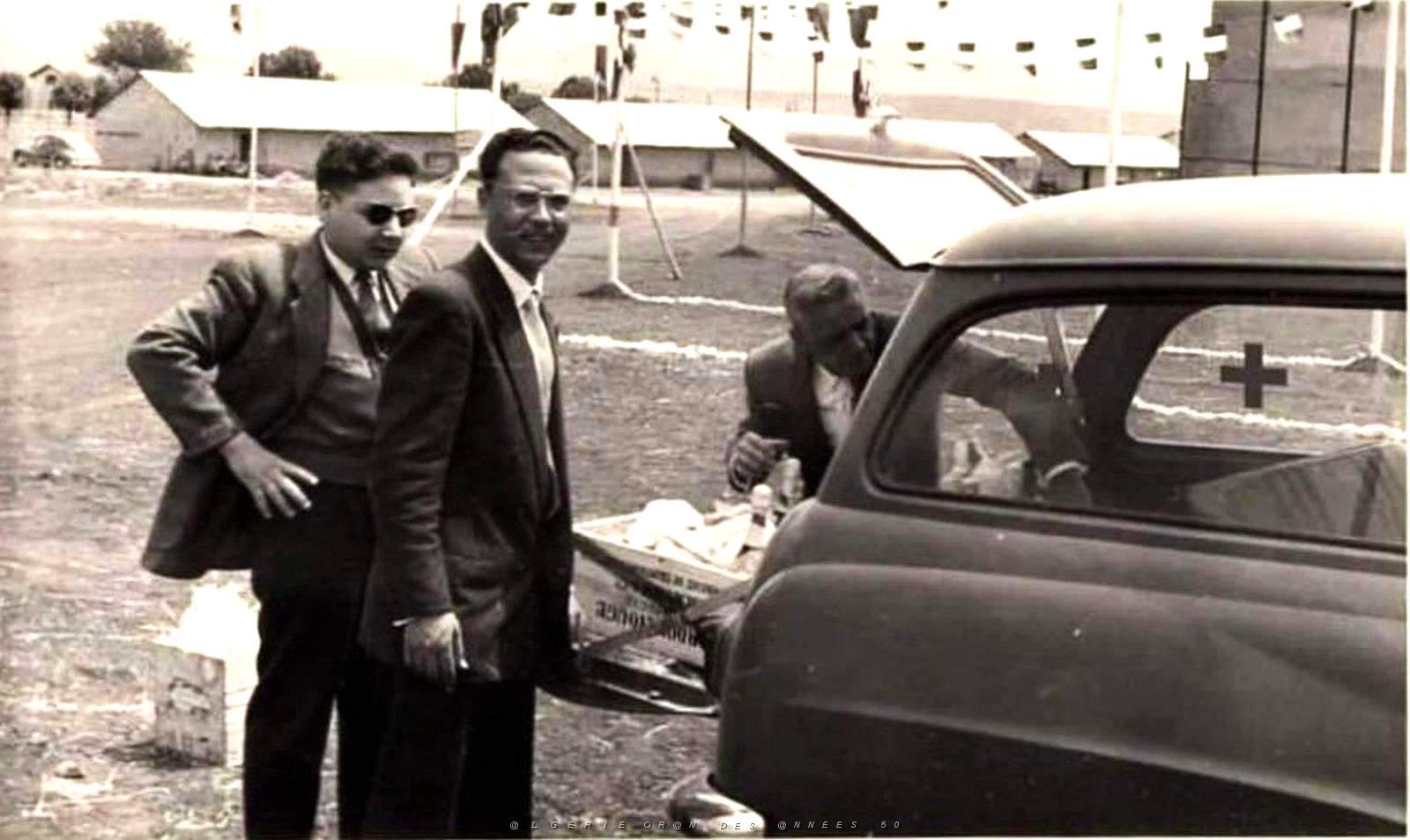 133-AERODROMES-ET-BASES-1945-1962-1-GUELMA (60) INAUGURATION EN 57 DE L AERODROME.jpg